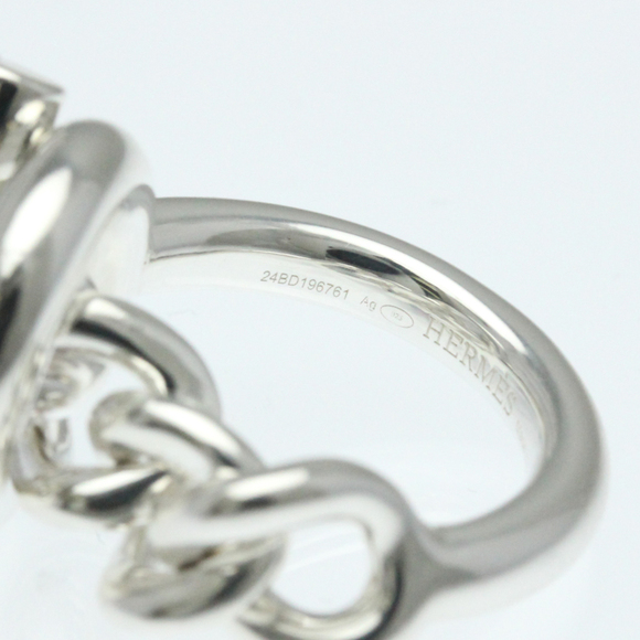HERMES Silver Ring - Picture 7 of 11